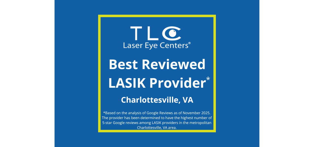 TLC best reviewed LASIK Charlottesville, VA