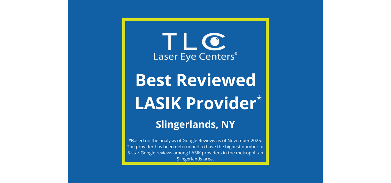TLC best reviewed LASIK Slingerlands NY